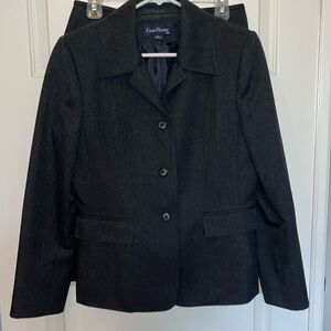 Evan-Picone Suit (Black)